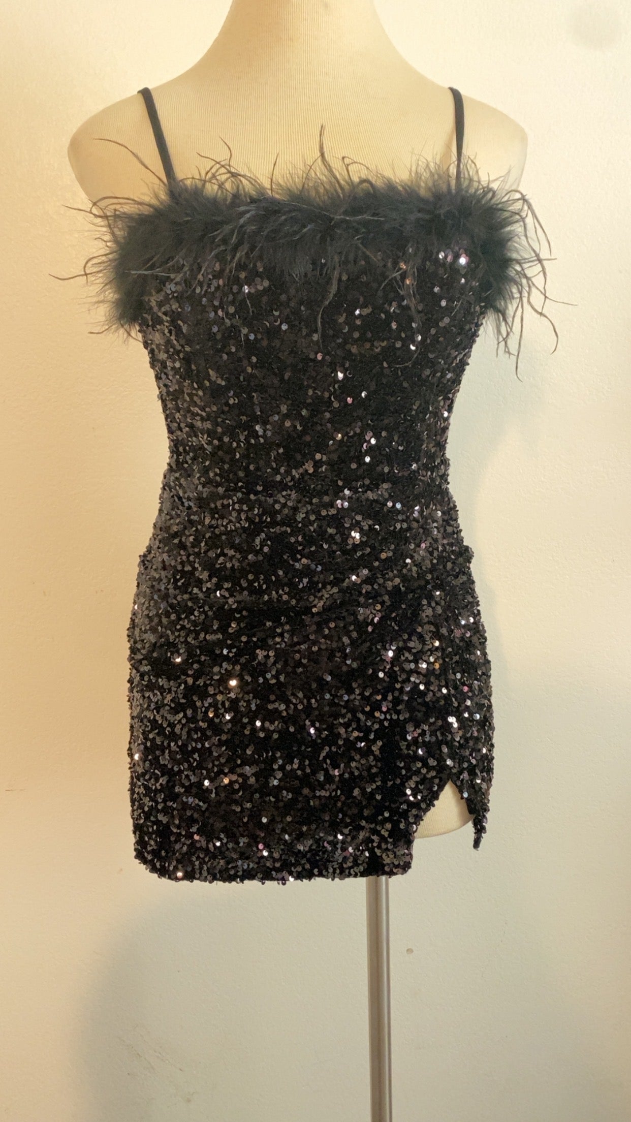 Sparkly night out dress