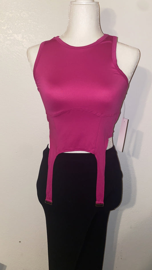 Pink crop