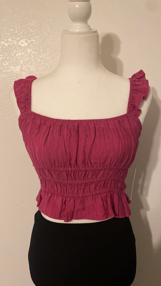 Pink crop