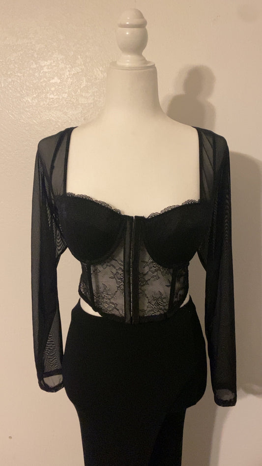 Black corset