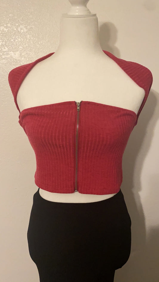 Pink crop